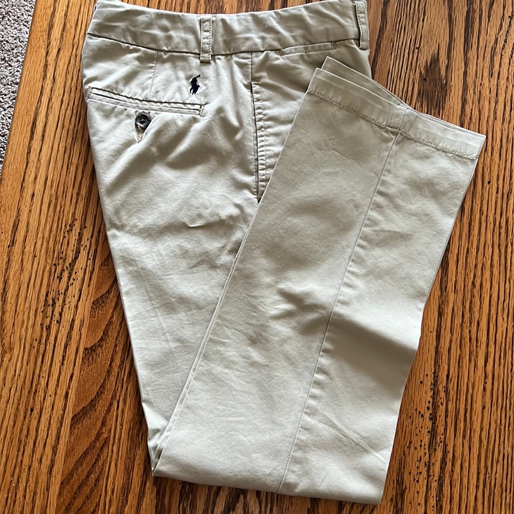 Polo by  Ralph Lauren Boys Size 10 Khaki Pants